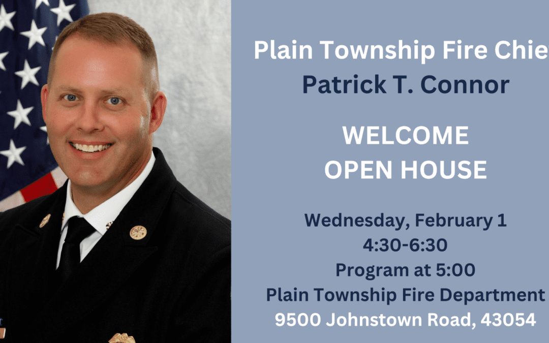 Patrick T. Connor Promoted as Plain Township Fire Chief
